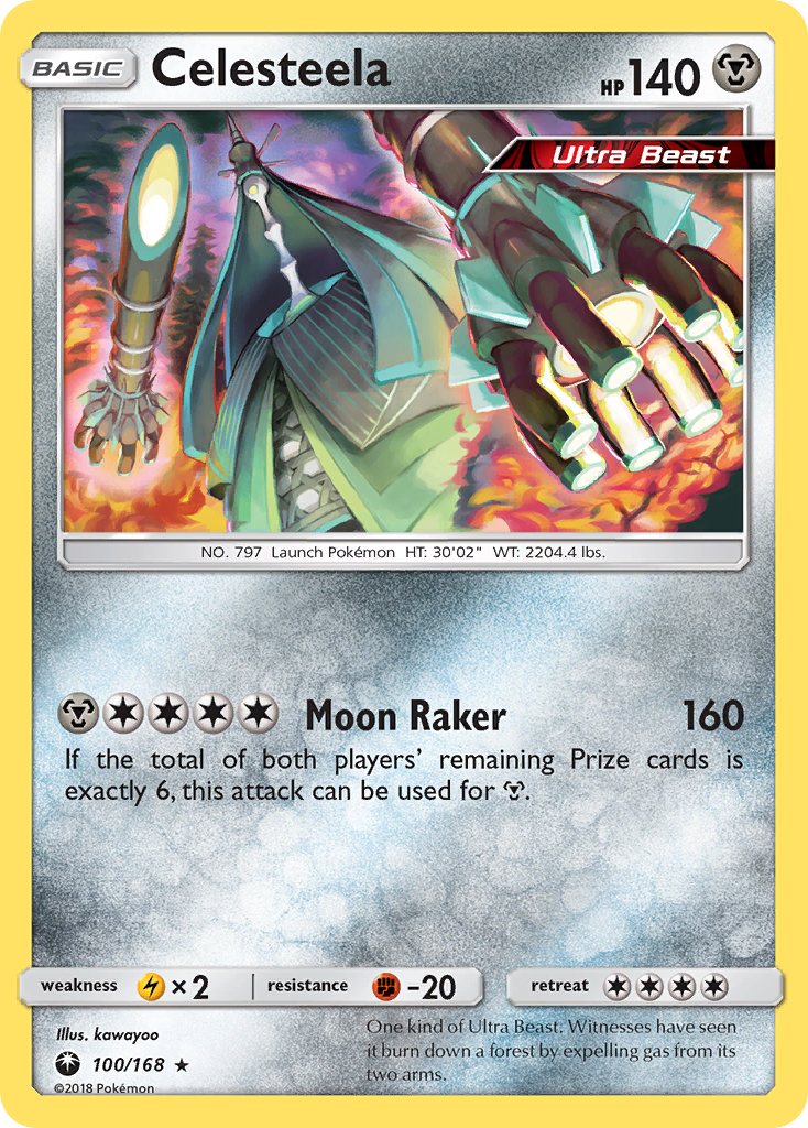 Celestial Storm Holo Celesteela #100/168